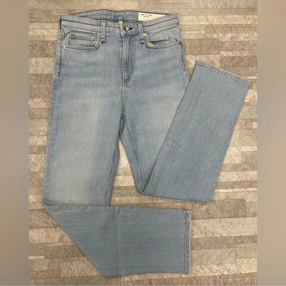NWT Rag & Bone Nina High-Rise Ankle Cigarette In Sunset - Picture 2 of 3